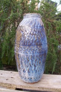 stoneware jar
